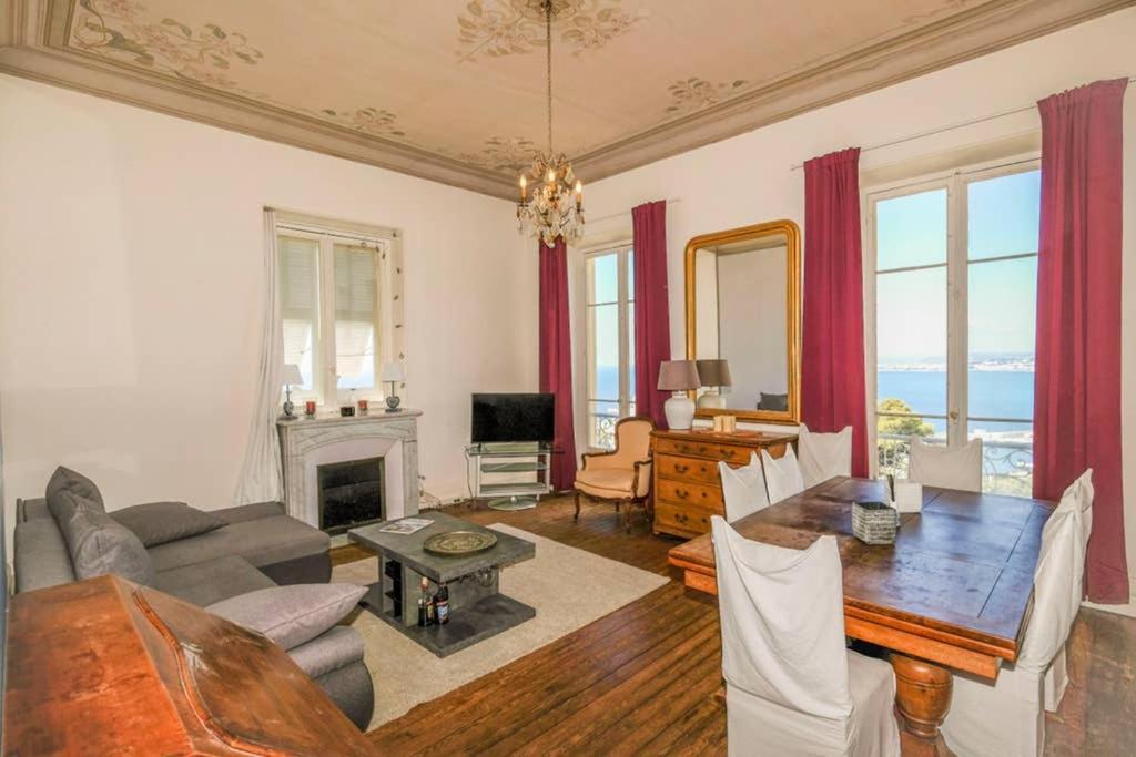 Mont Boron Magnificent View-3 Rooms - Wifi - A.C 尼斯 外观 照片
